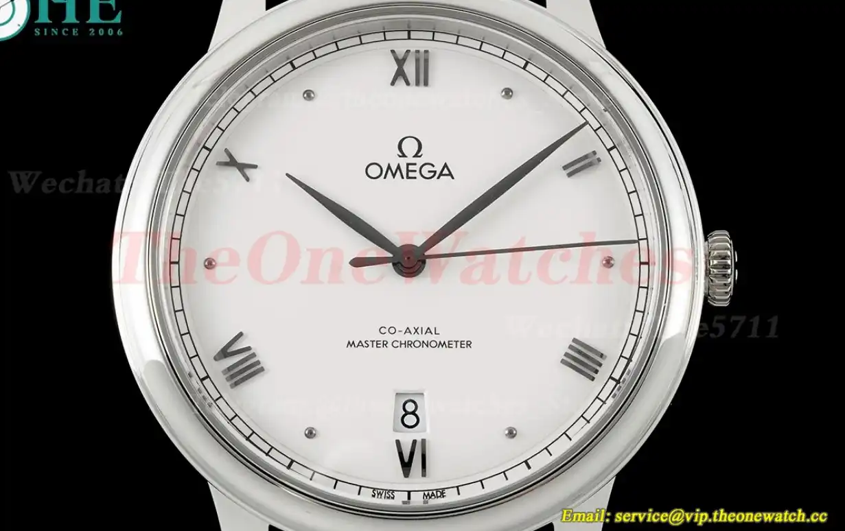 De Ville Prestige Date 40mm SS LE White Dial MKS A8800