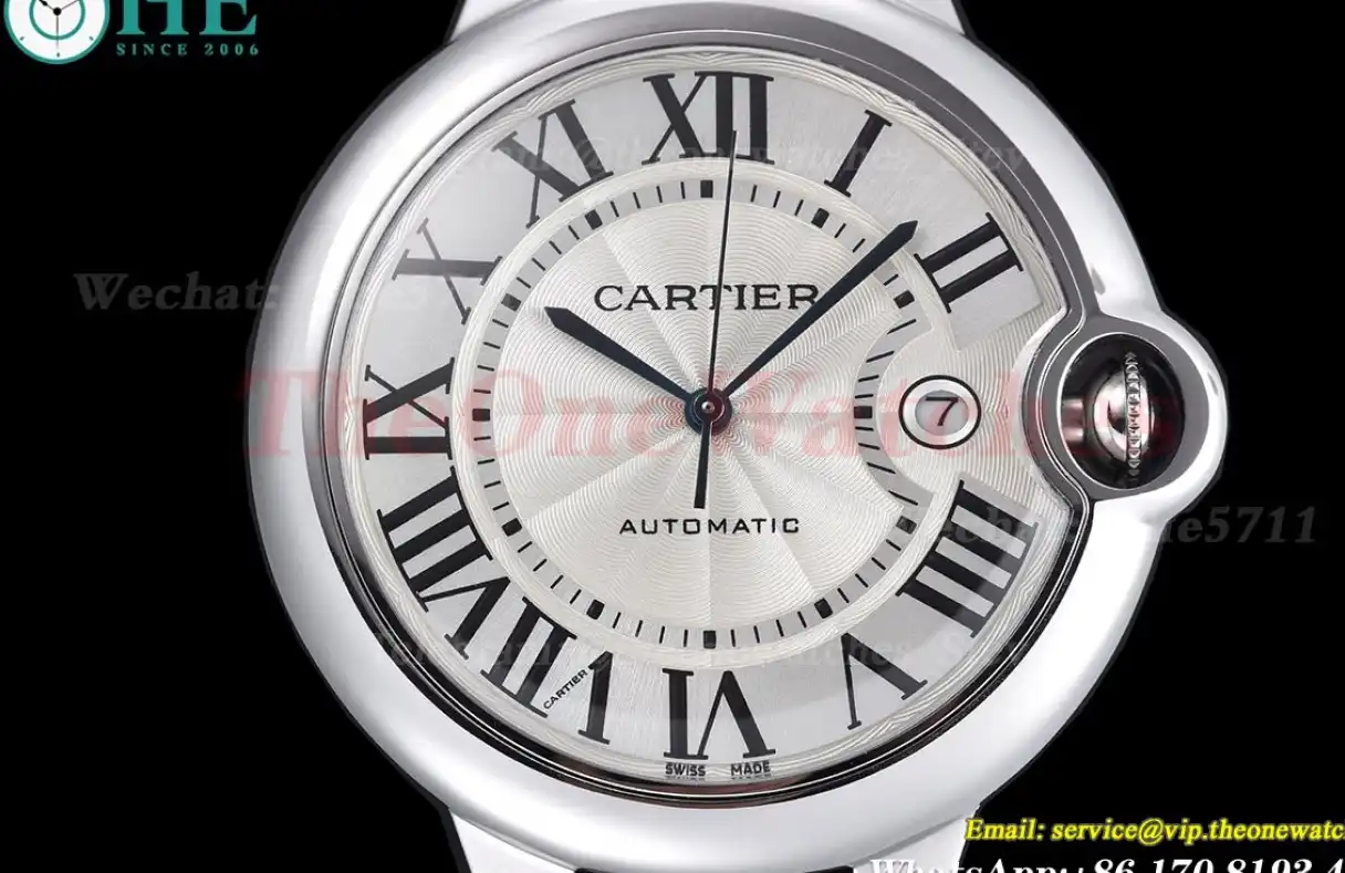 Ballon Bleu De Cartier 42mm SS LE White Dial GDF MY8215