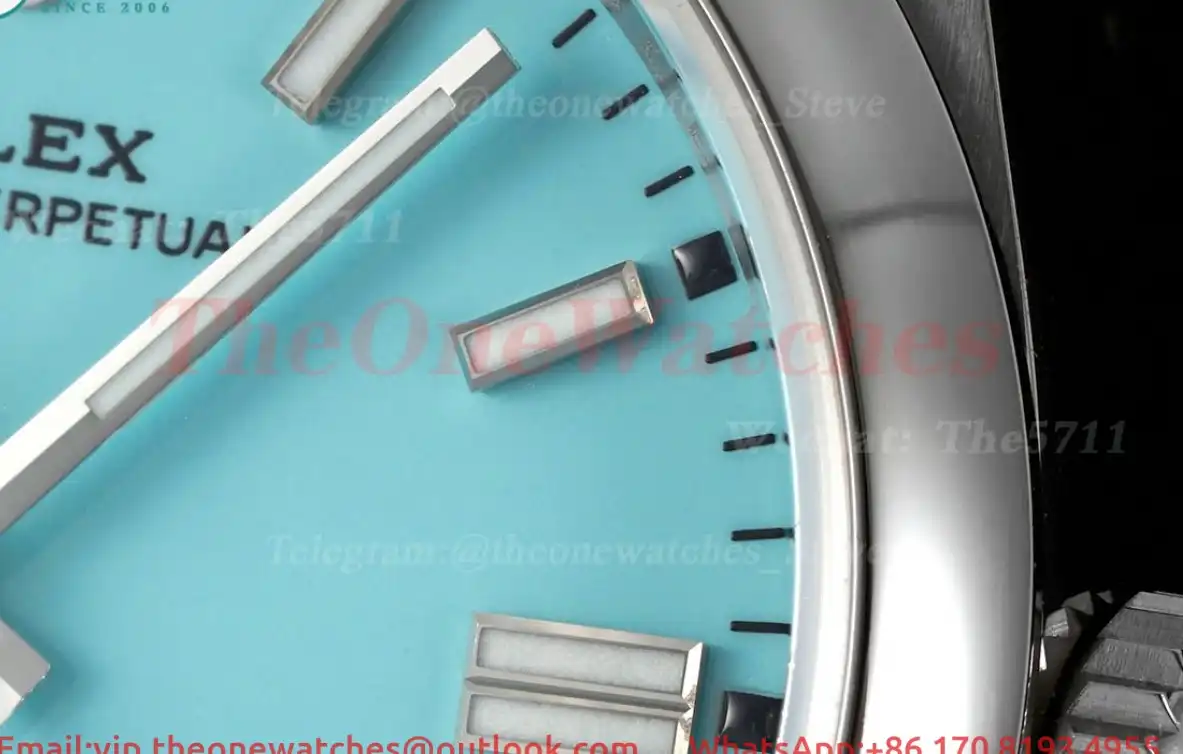 Oyster Perpetual 126000 36mm SS SS Tiffany Blue VSF VS3230 Super Clone