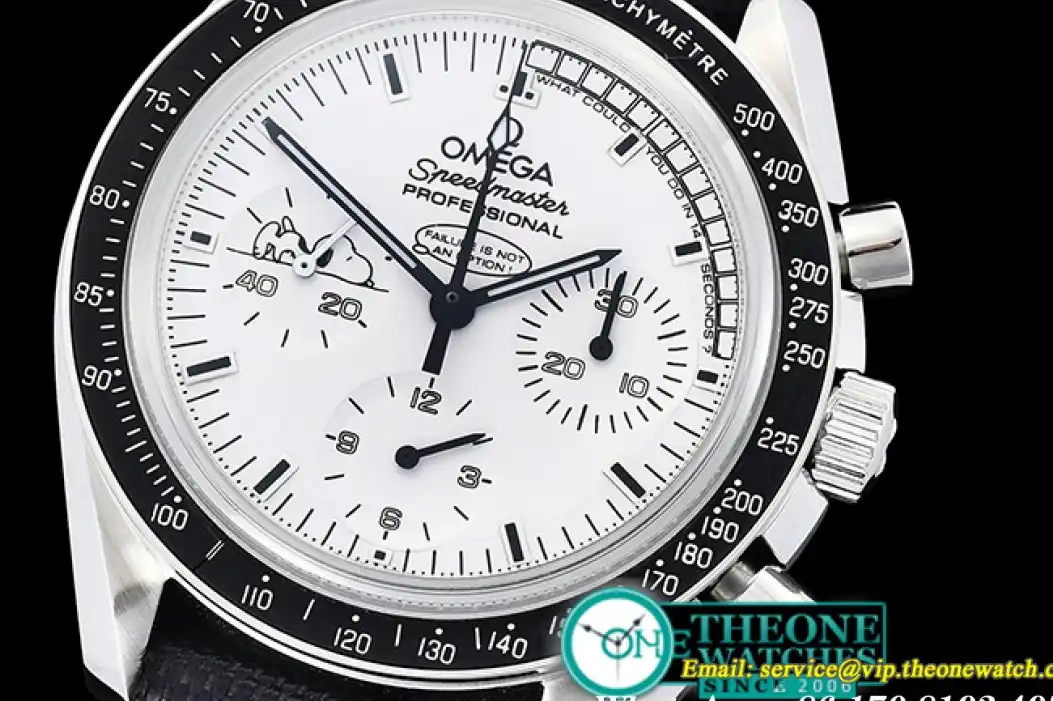 Omega - SpeedMaster Snoopy Ltd Ed SS NY White OMF V2 Venus 75