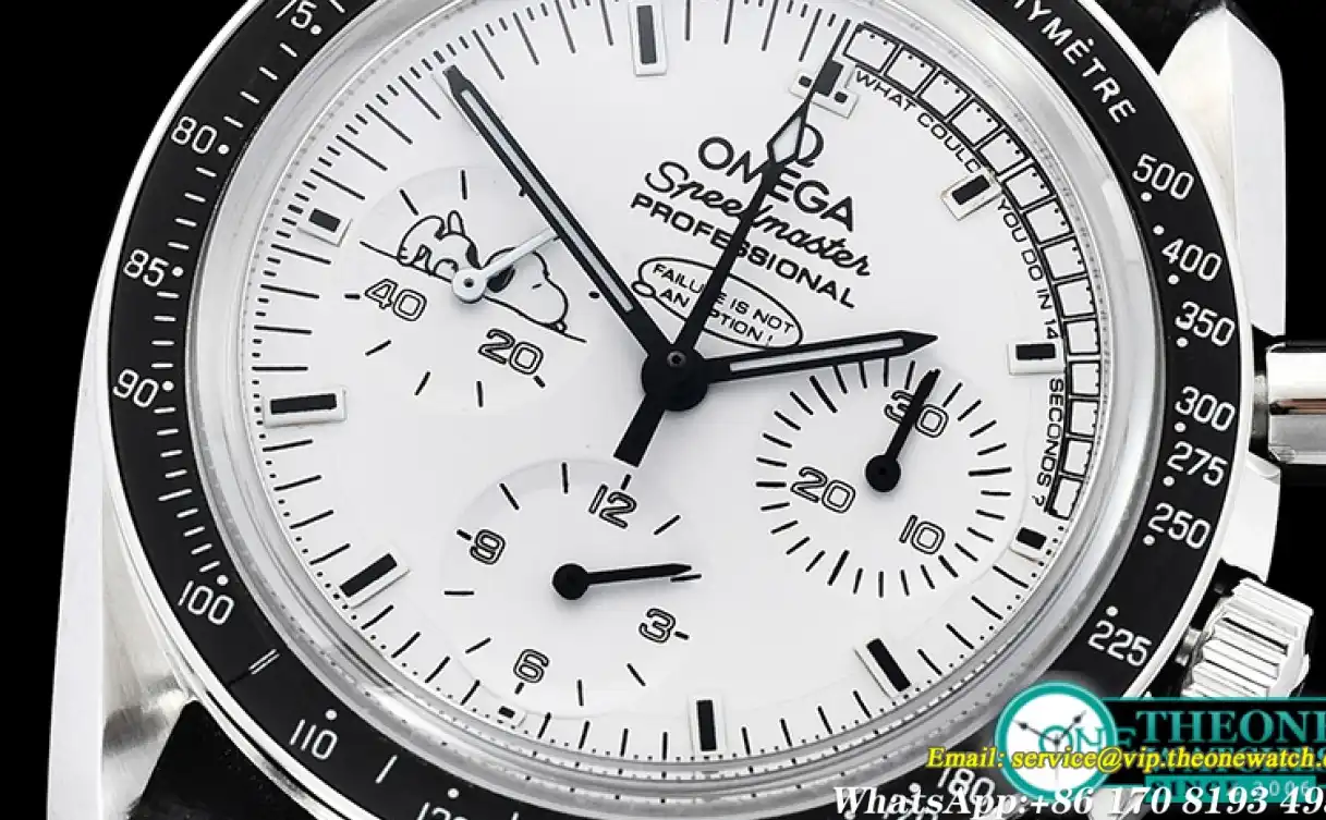 Omega - SpeedMaster Snoopy Ltd Ed SS NY White OMF V2 Venus 75