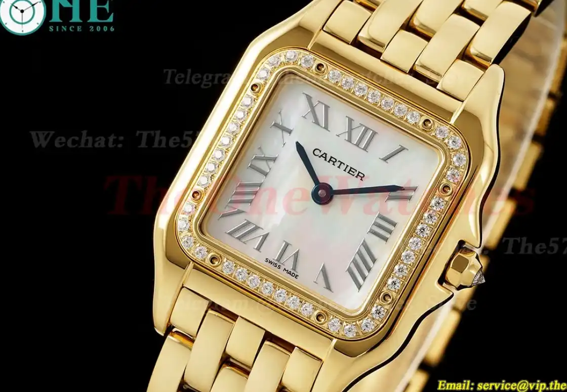 Panthere Secrete De Ladies Dia 27mm YG YG Mop Dial AF Quartz