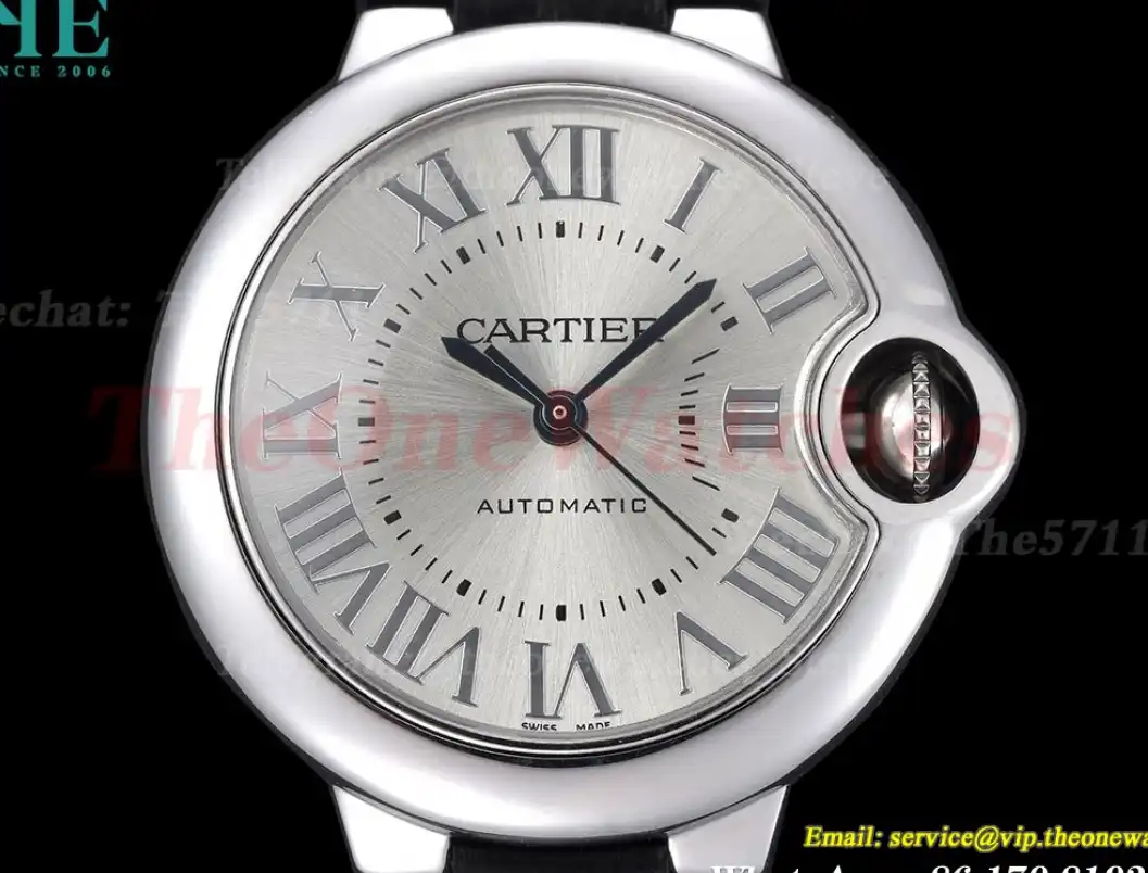 Ballon Bleu De Cartier 33mm SS LE Silver Dial GDF NH05