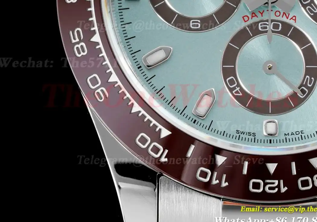 Daytona 116506 40mm SS SS Ice Blue Dial APS SH4130