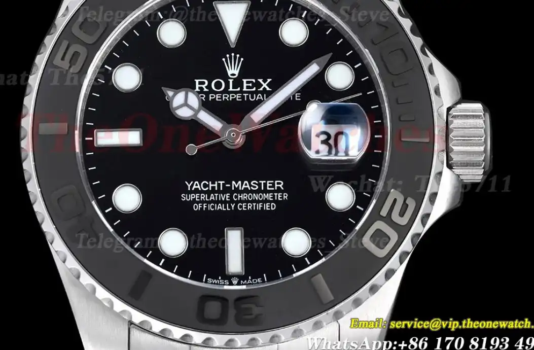 Yacht-Master 226627 42mm SS SS Black Dot GDF MY8215