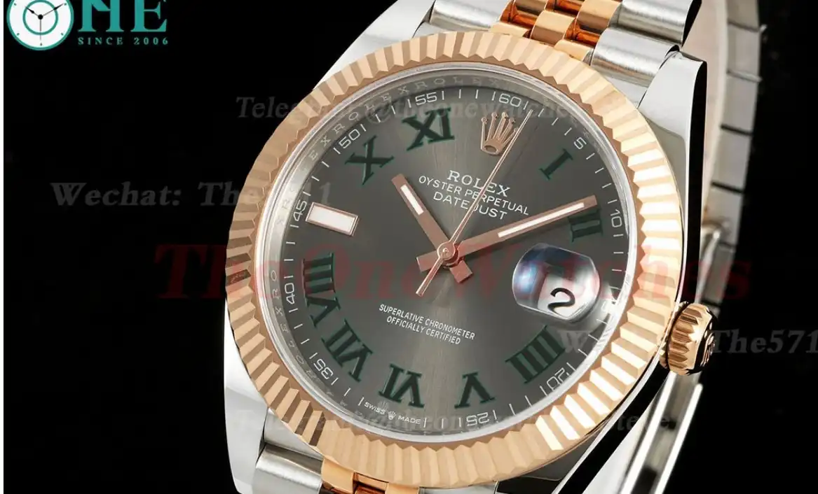 Datejust 126331 41mm Jub RG SS Grey Rmn EWEF A3235