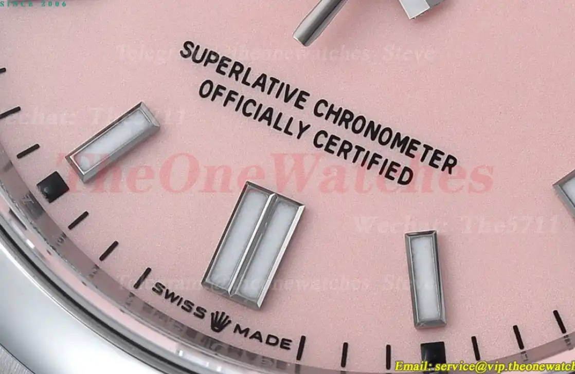 Oyster Perpetual 126000 36mm SS SS Pink Dial EWF A3230