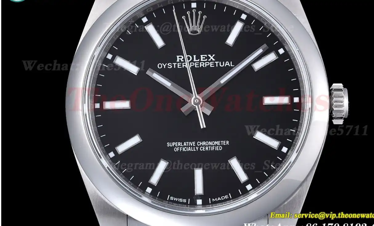 Oyster Perpetual 114300 39mm SS SS Black EWF VR3132