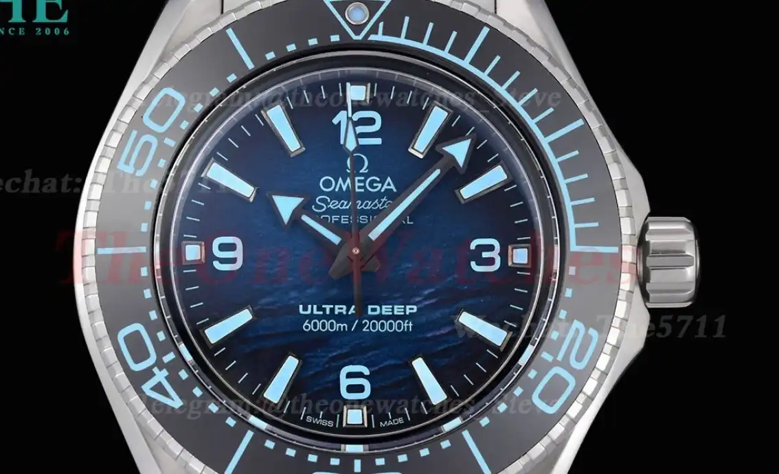 Planet Ocean Ultra Deep 'Challenger' 45.5mm SS SS Blue Dial VSF A8912 Super Clone