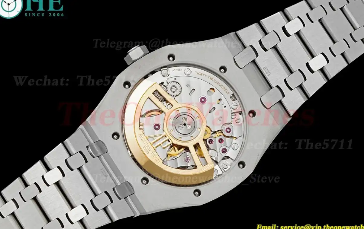 Royal Oak 41mm 15500 SS SS Silver Stk APSF A4302 Super Clone