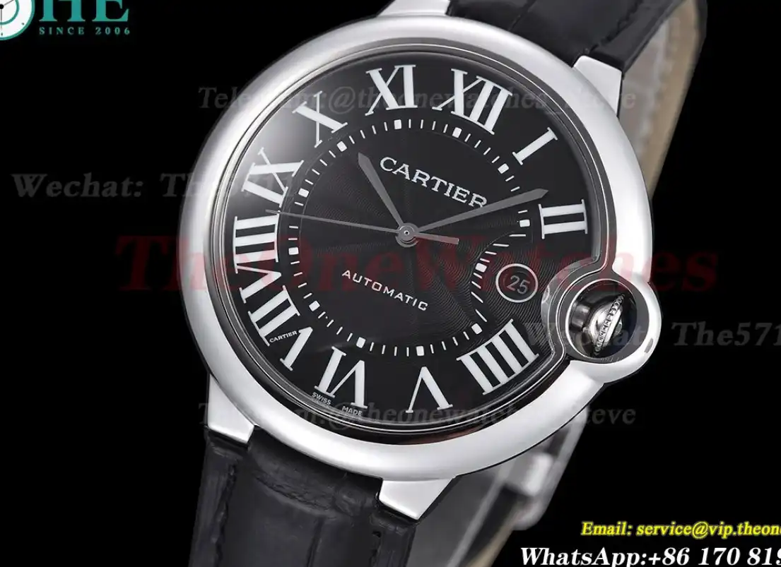 Ballon Bleu De Cartier 42mm SS LE Black Dial GDF MY8215