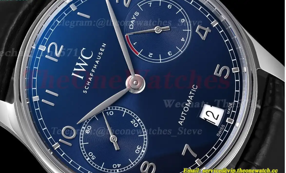 Portugieser 7 Days IW500710 SS LE Blue Dial ZF V5 A52010