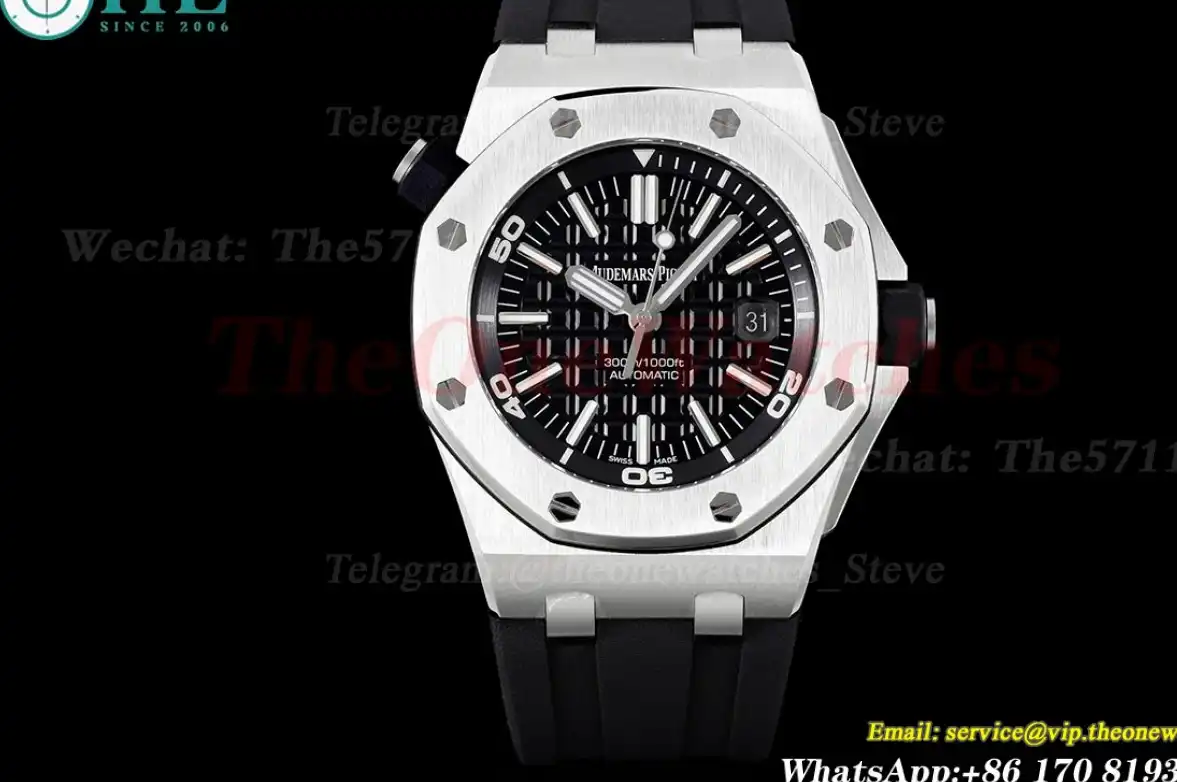 Royal Oak Offshore Diver 15710 SS RU ZF V2 SA3120 Super Clone