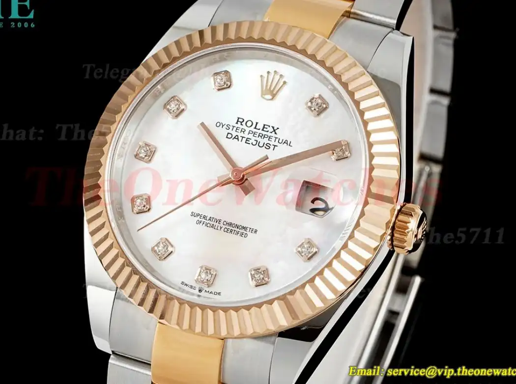 Datejust 126331 41mm Oys RG SS Mop Dia EWEF A3235