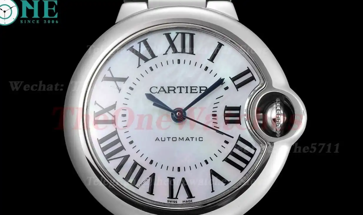 Ballon Bleu De Cartier 33mm SS SS Mop Rmn GDF NH05