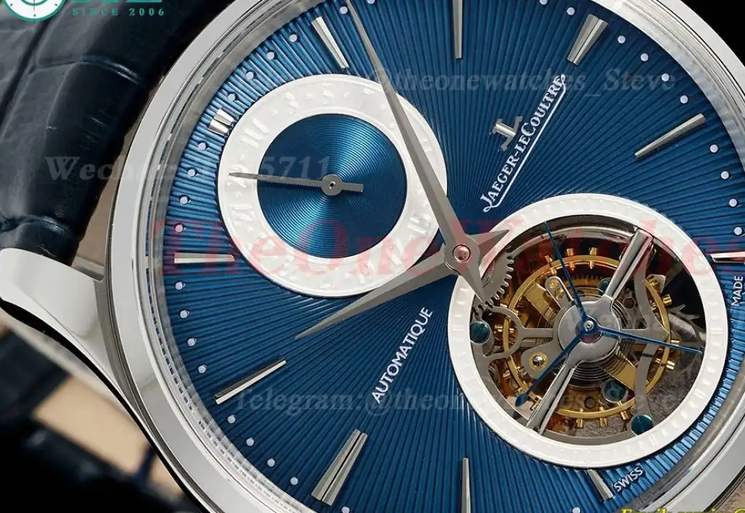 Master Ultra Thin Limited 40mm SS LE Blue Dial APS Tourb