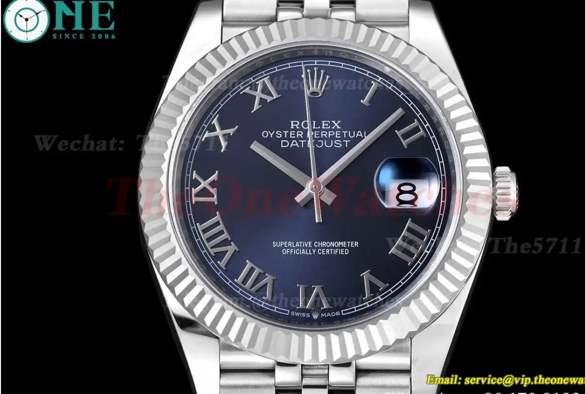 Datejust 126334 41MM SS SS Blue Roman EWEF A3235