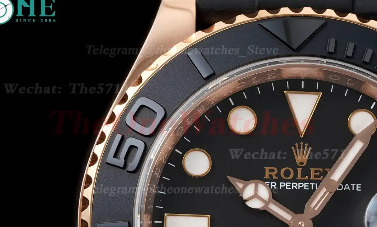 Yacht-Master 126655 40mm RG RU Black Dot AR+ VR3235