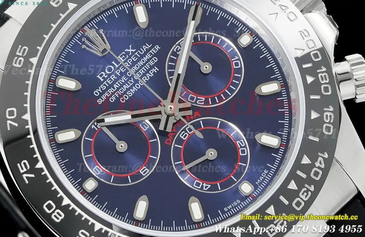 Daytona 116519 40mm SS RU Blue Dial OMF A7750