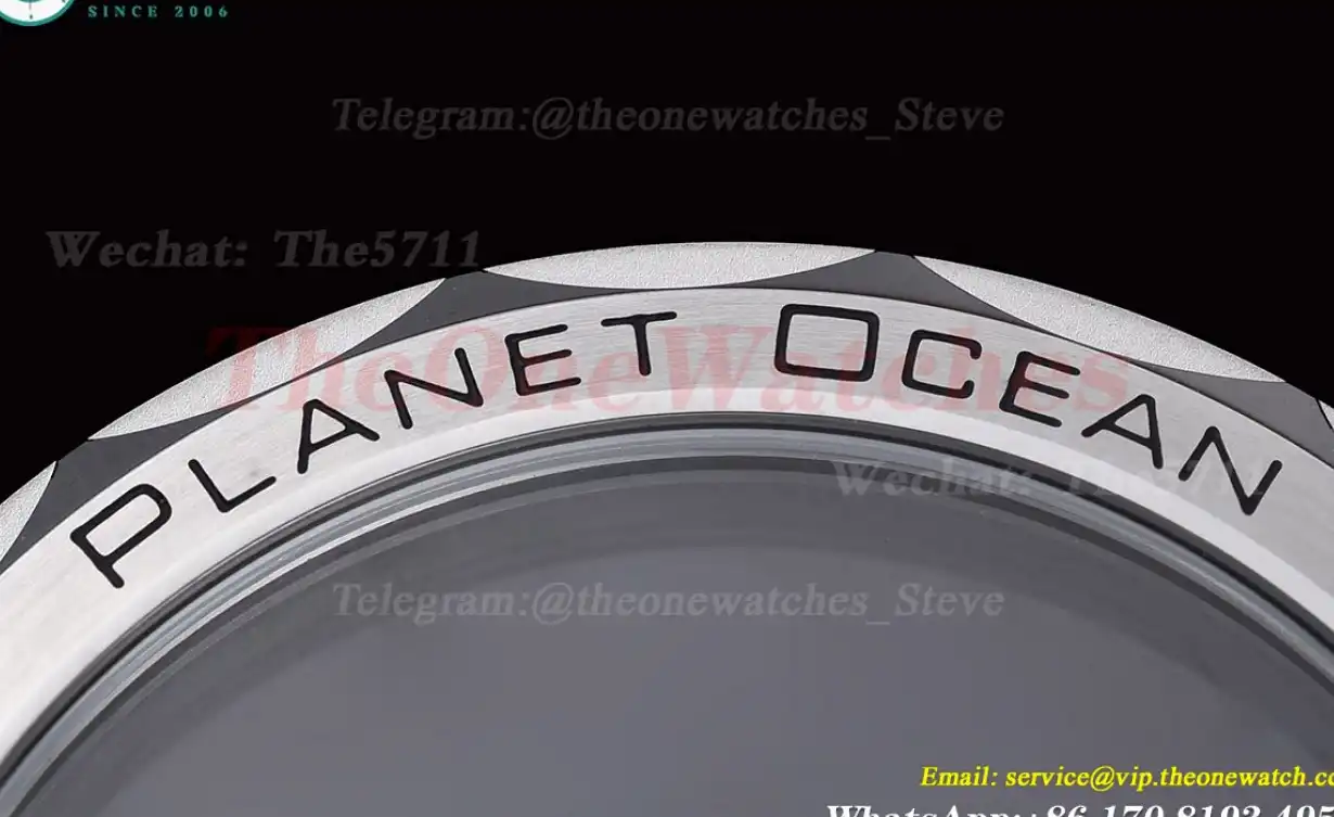 Planet Ocean 43.5mm SS SS Black Org VSF 1:1 A8900 Super Clone