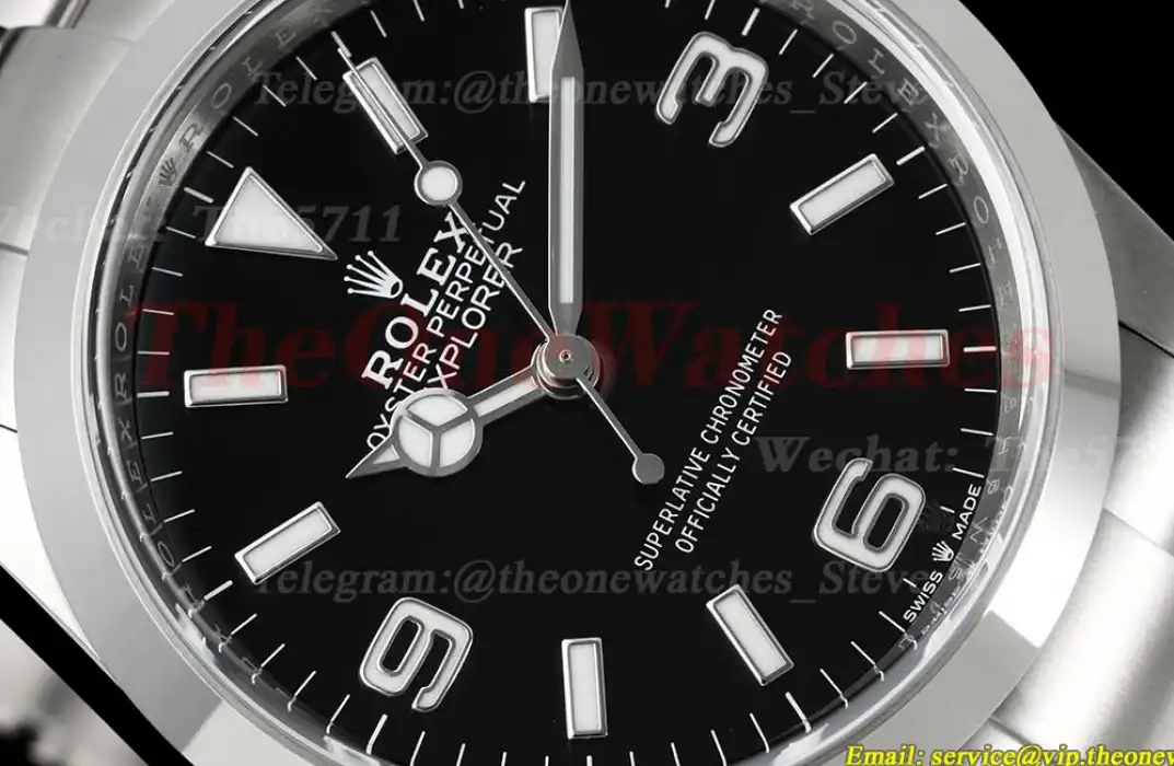 Explorer I 124270 36mm SS SS Black Dial Clean VR3230