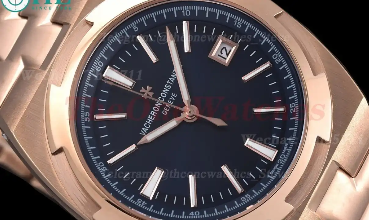 Overseas 4500V 41mm RG RG Blue Dial GDF MY8215