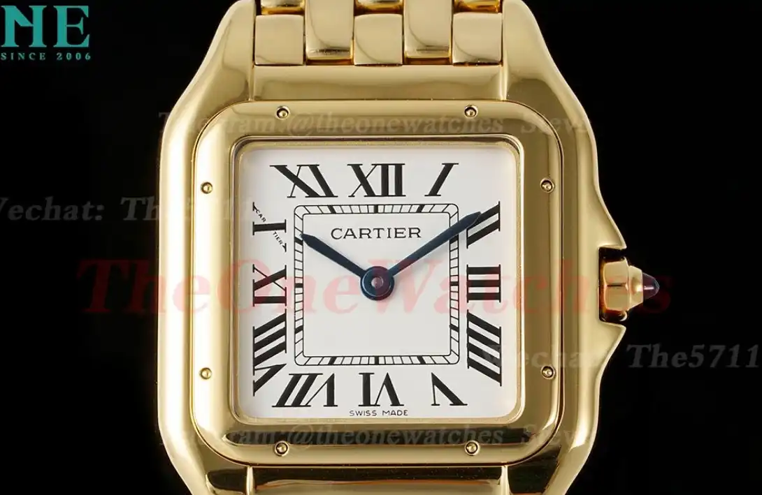 Panthere Secrete De Ladies 27mm YG YG White AF Quartz