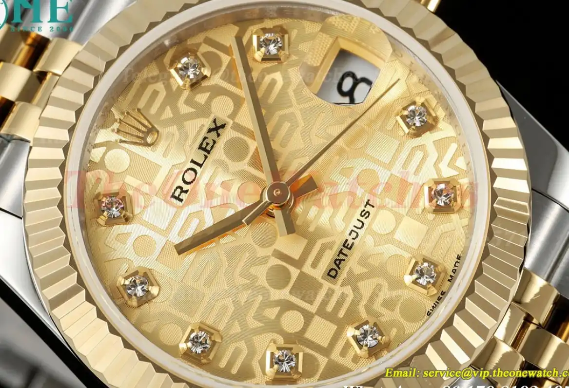 Datejust 178313 31mm Jub YG SS Gold Dial GMF A2824