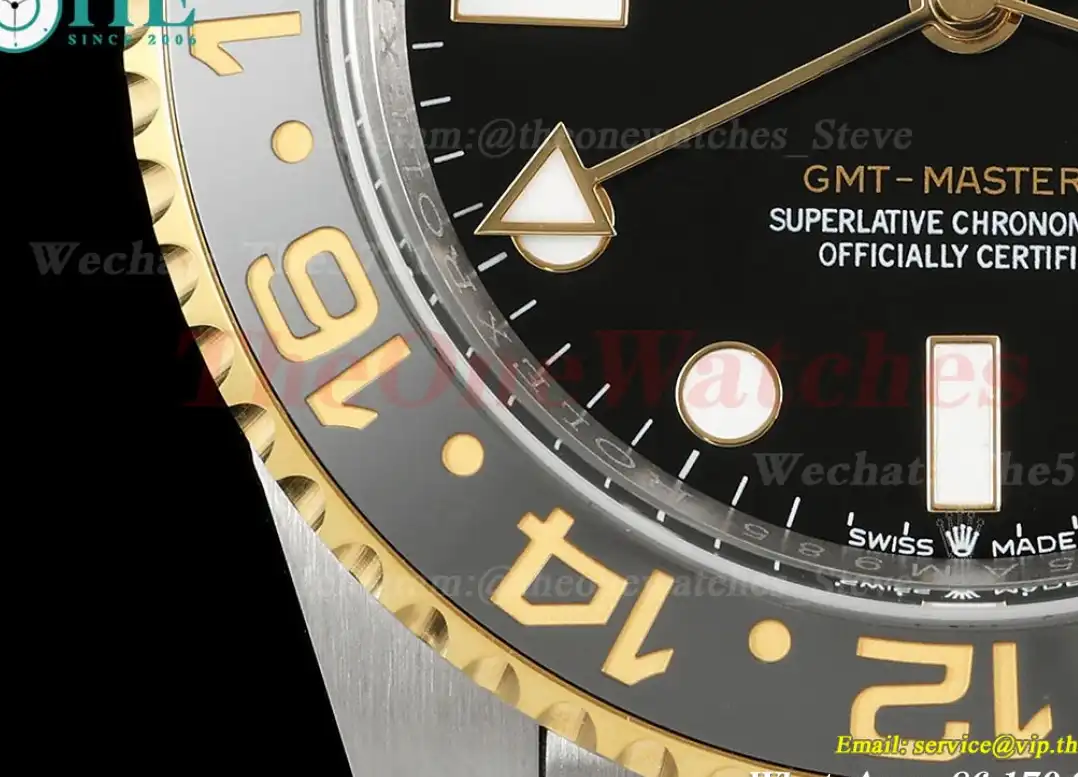 GMT Master II 126713 Jub 40mm YG SS Black Dial EWEF V2 SH3285