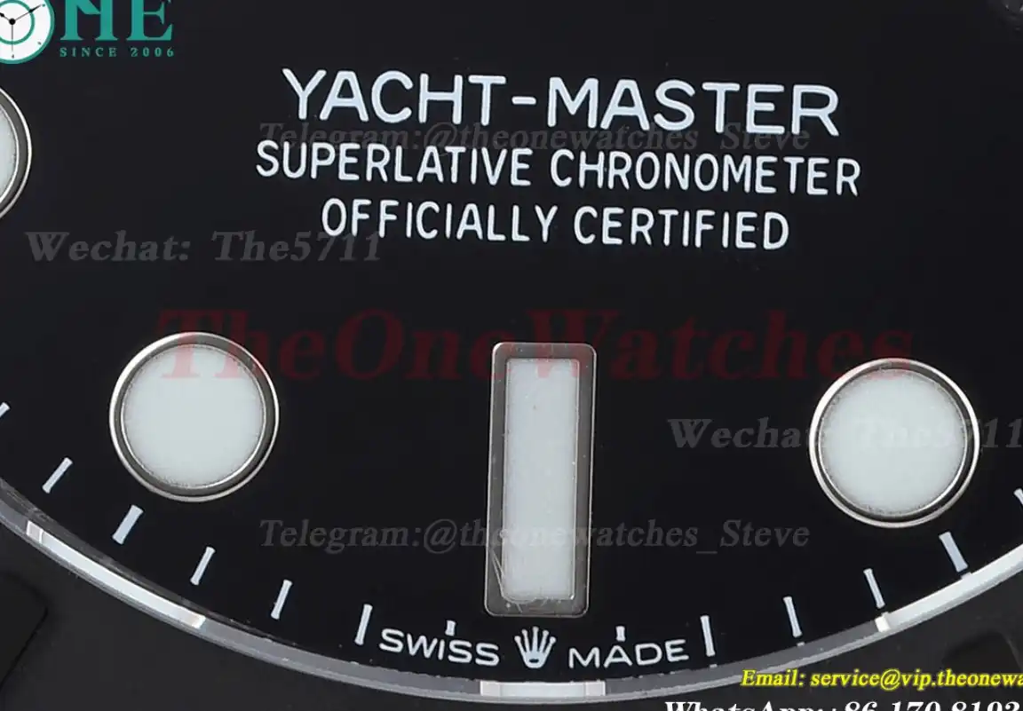 Yacht-Master 226627 42mm SS SS Black Dot GDF MY8215