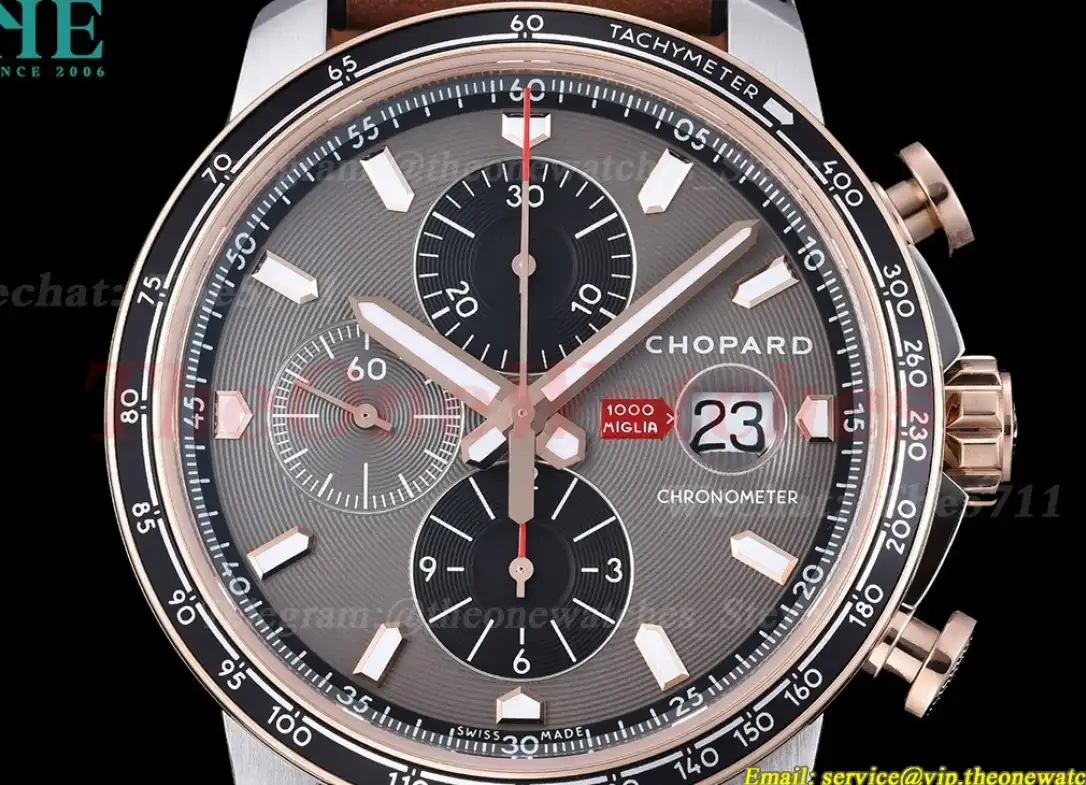 Mille Miglia Race 44mm SS LE Grey Dial V7F A7750