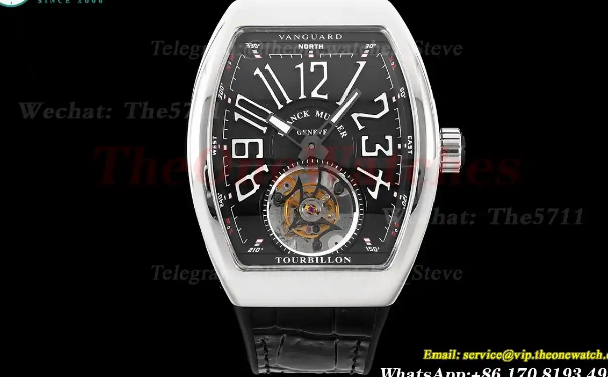 Vanguard Tourb SS LE Black Num RMSF Flying Tourbillon