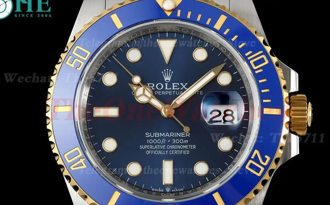 Submariner 126613LB 41mm SS YG Blue Dot EWEF A3235