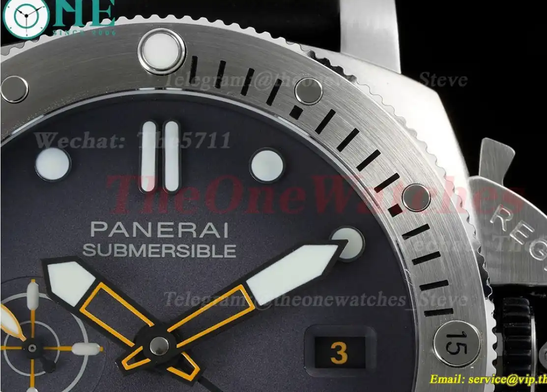 Submersible PAM1323 44mm SS RU Grey Dial VSF P9011