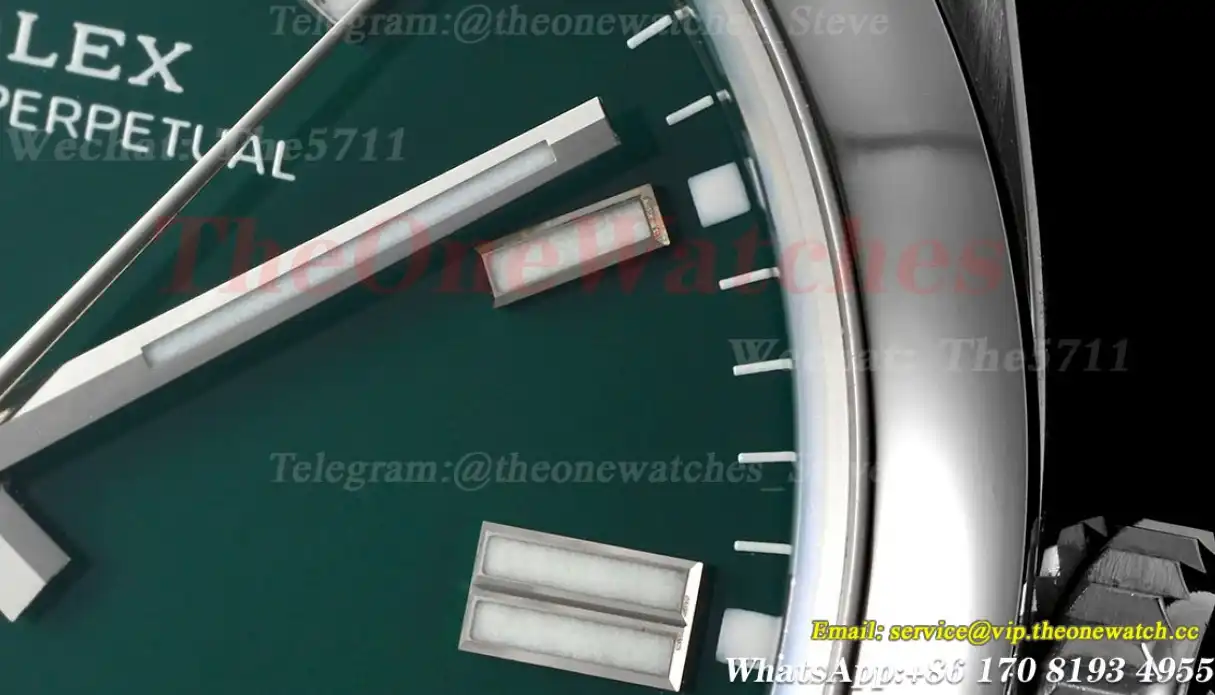 Oyster Perpetual 126000 36mm SS SS Green Stk VSF VS3230 Super Clone