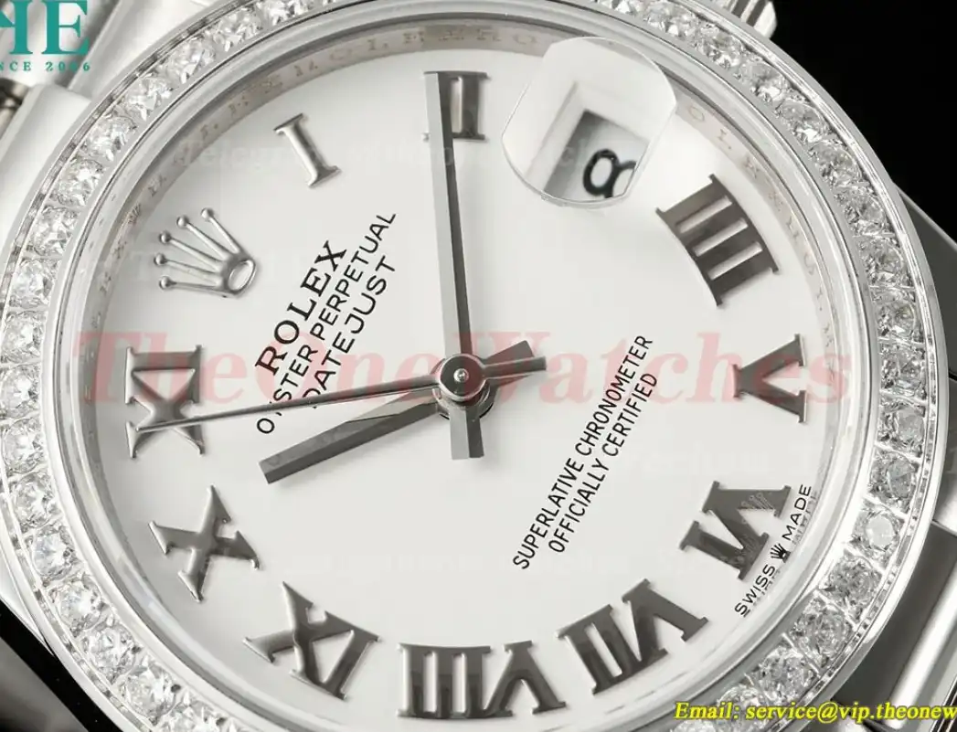 Datejust 278274 31mm Pres Dia SS SS White Dial GMF A2824