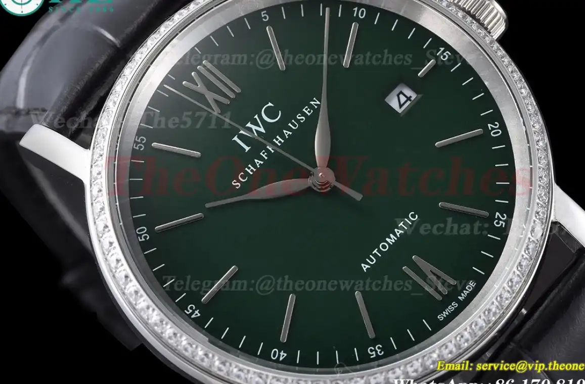 Portofino 40mm Dia SS LE Green Dial GDF MY8215