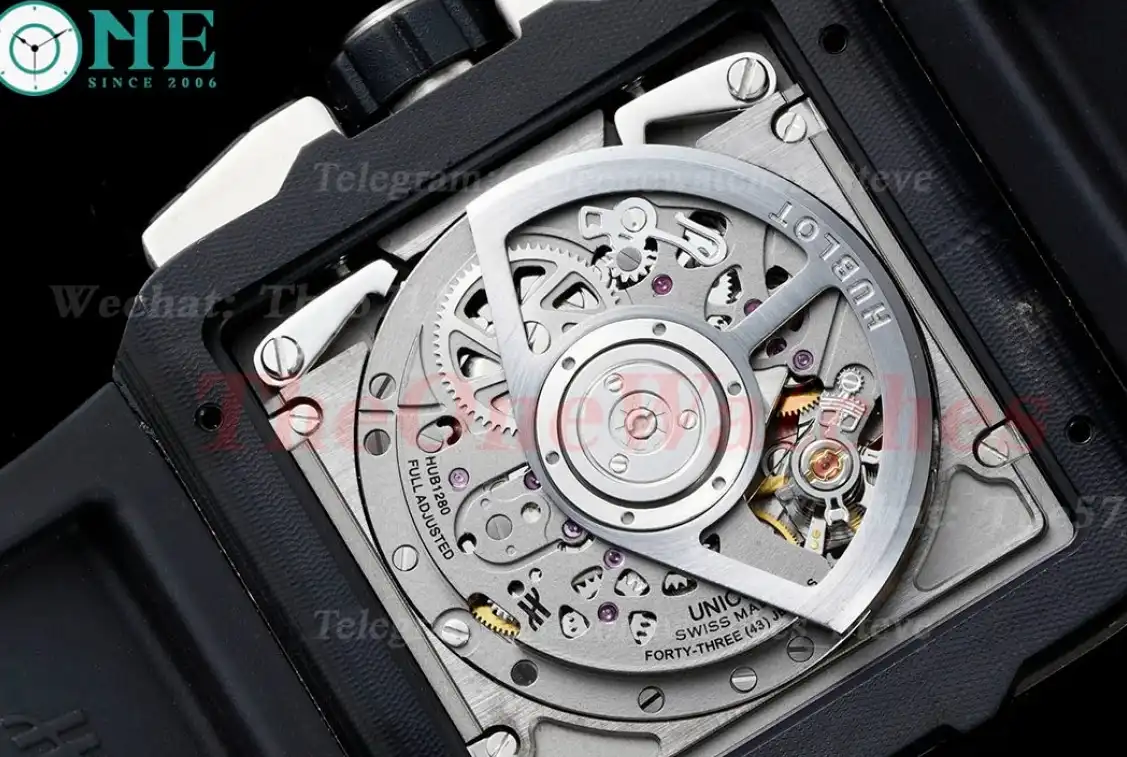 Square Bang Unico 42mm SS RU Skeleton Dial BBF HUB1280A