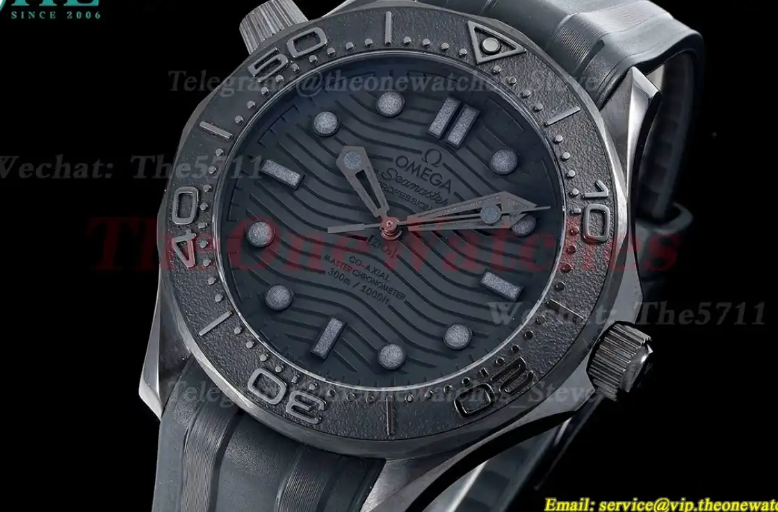 Seamaster 300m 43.5mm Ceramic RU Black Dial VSF A8806