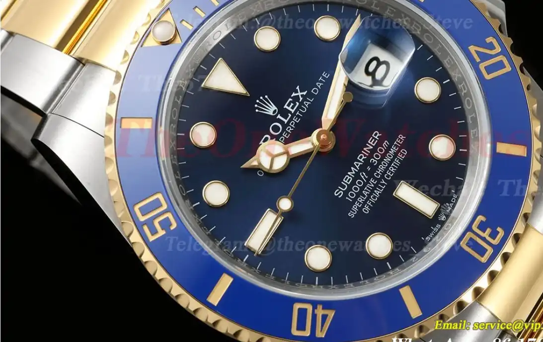 Submariner 126613LB 41mm SS YG Blue Dot EWEF A3235