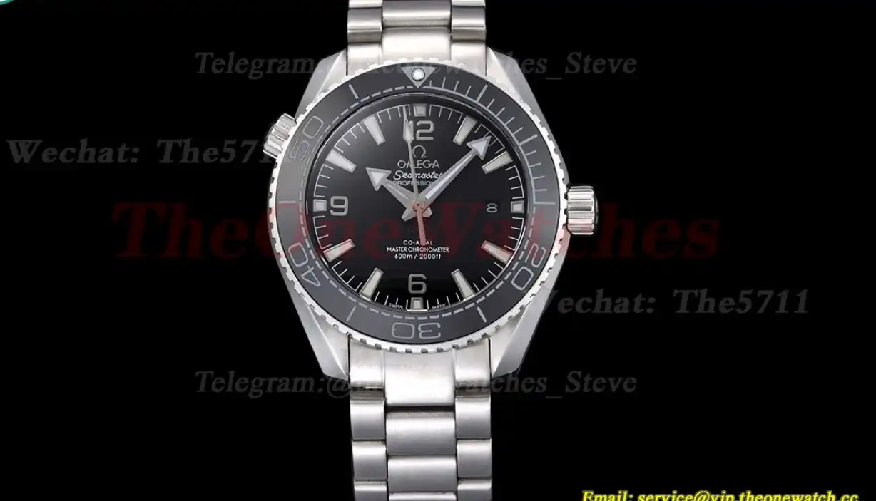 Seamaster 600m 43mm SS SS Black Dial GDF MY8215