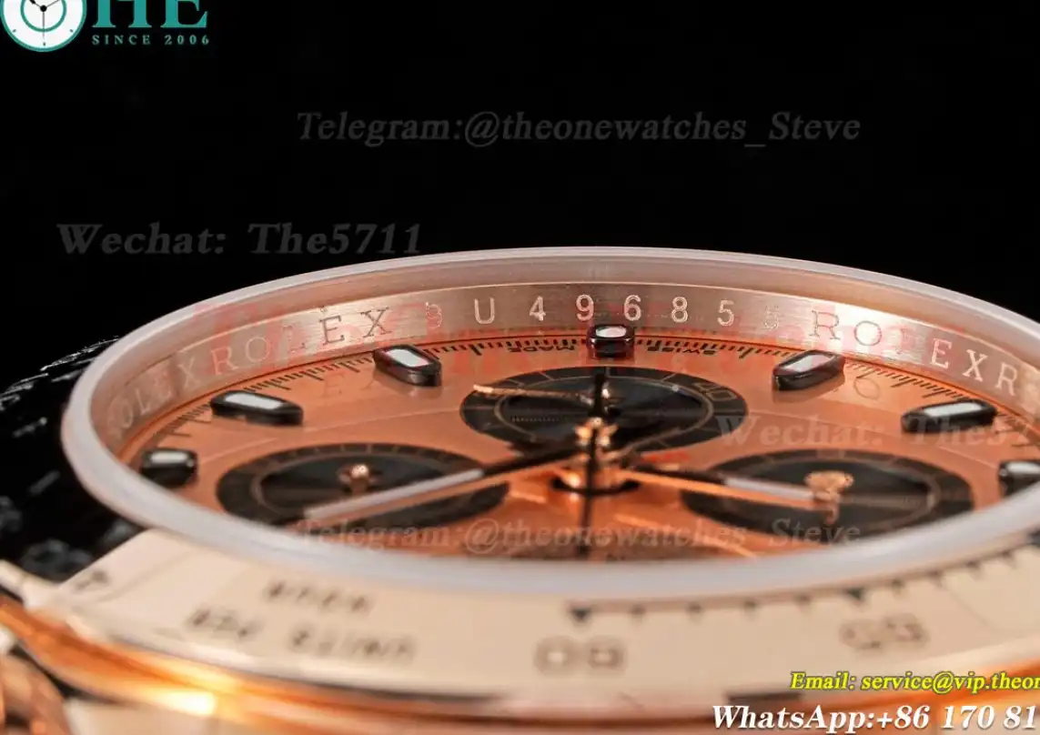 Daytona 116505 40mm RG RG Rose Gold Dial OMF A7750