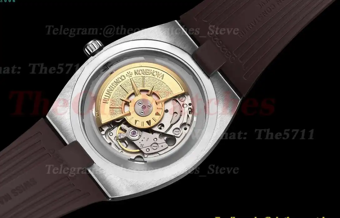 Overseas 4500V 41mm SS RU Brown Dial GDF MY8215