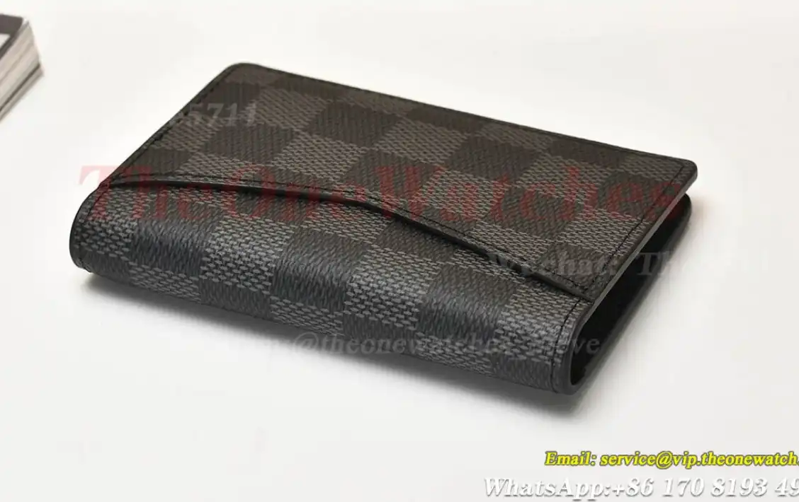 Louis Vuitton - Pocket Organizer Black N63143