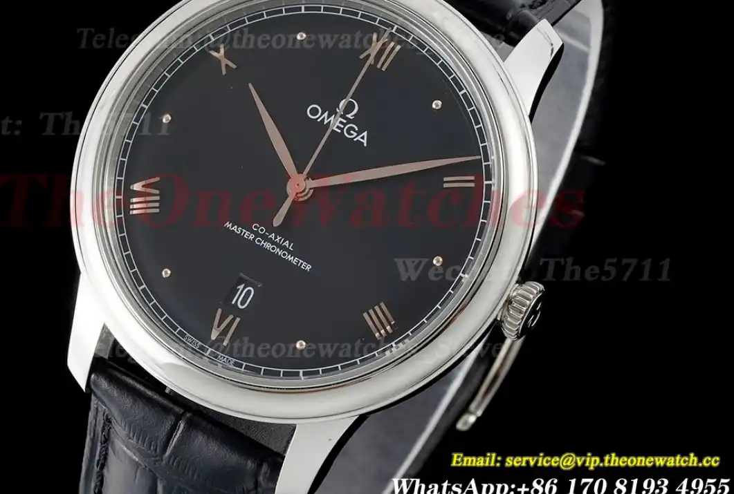 De Ville Prestige Date 40mm SS LE Black Dial MKS A8800