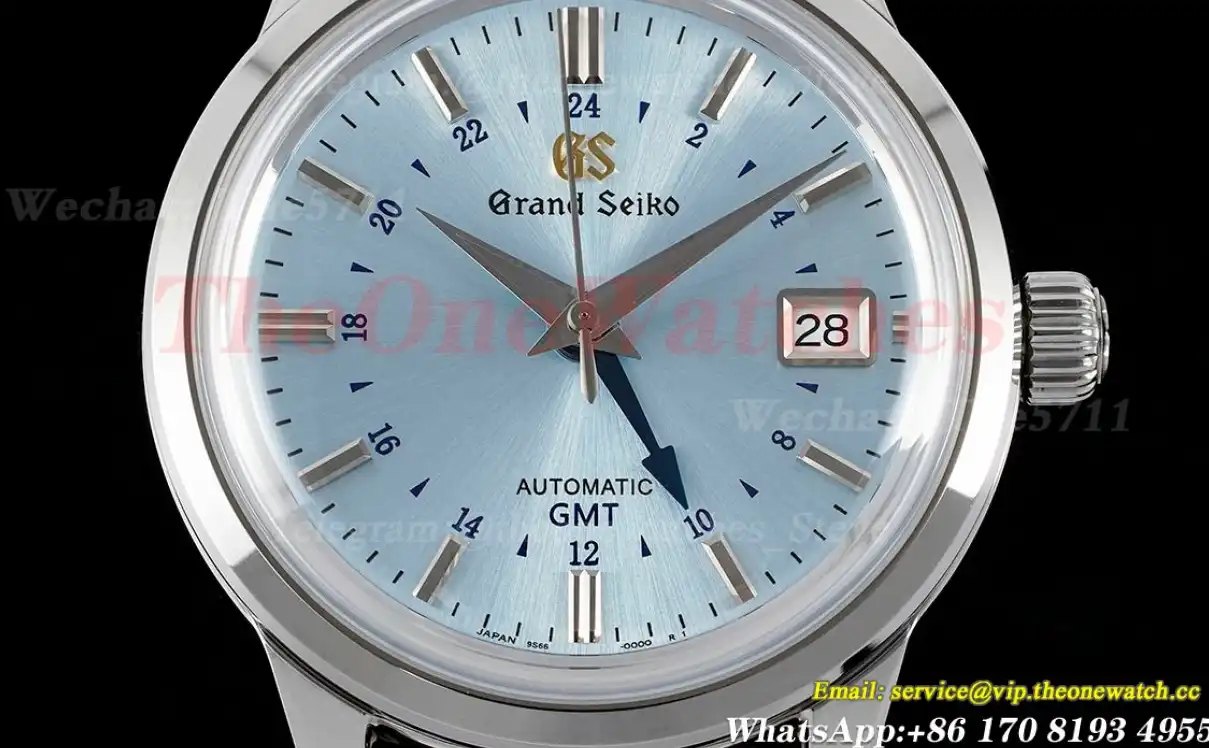 Elegance GMT 39.5mm Ice Blue Dial GSF NH34