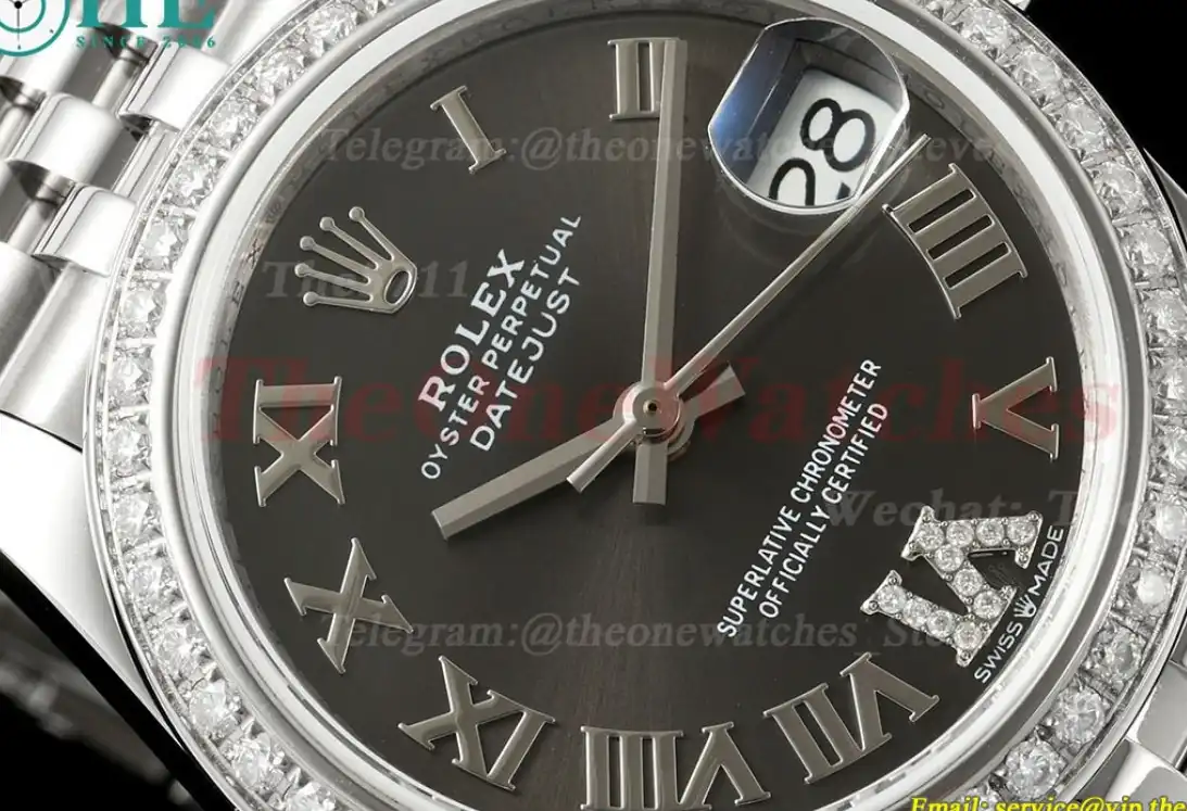 Datejust 278274 31mm Jub Dia SS SS Grey Rmn JARF A2236