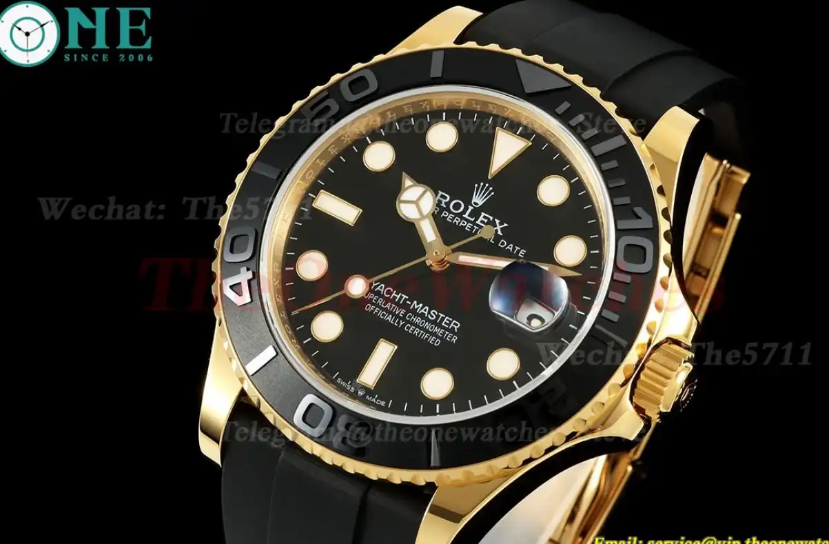 Yacht-Master 226658 42mm YG RU Black Dot EWEF A3235