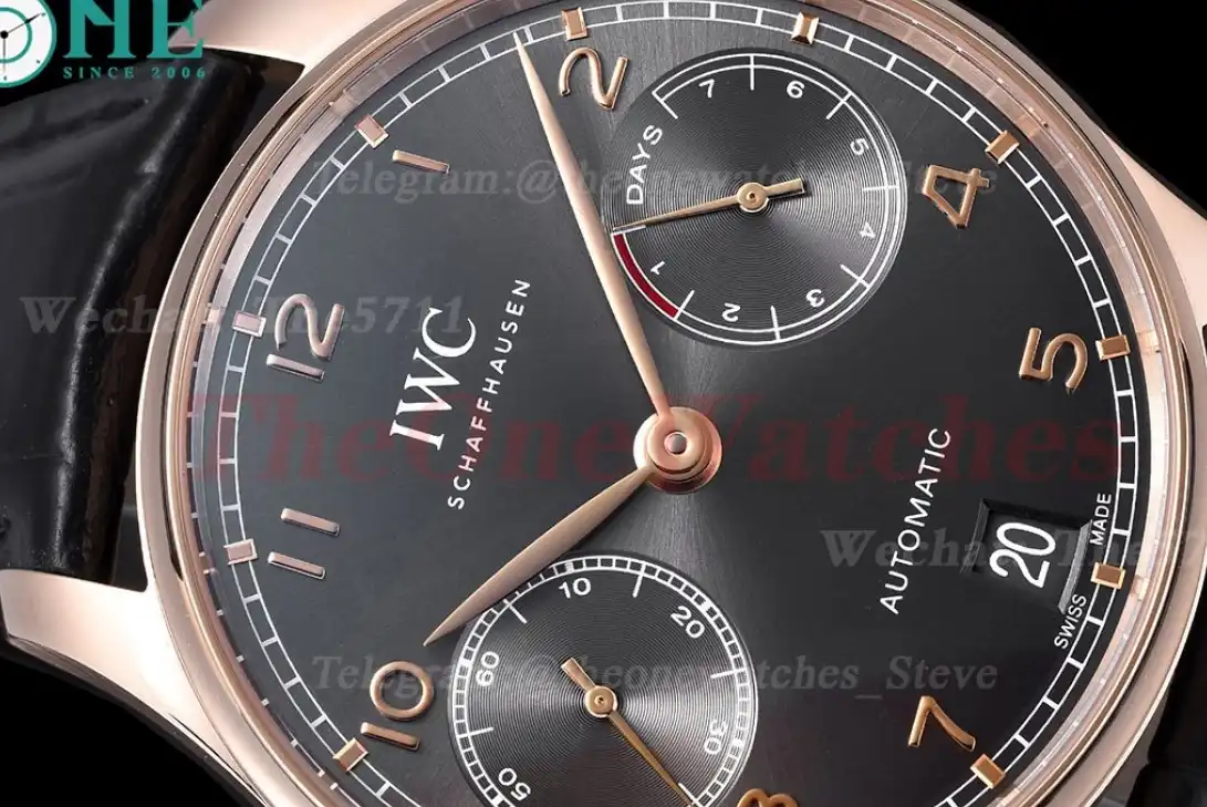 Portugieser 7 Days 42mm RG LE Grey Dial ZF V5 A52010