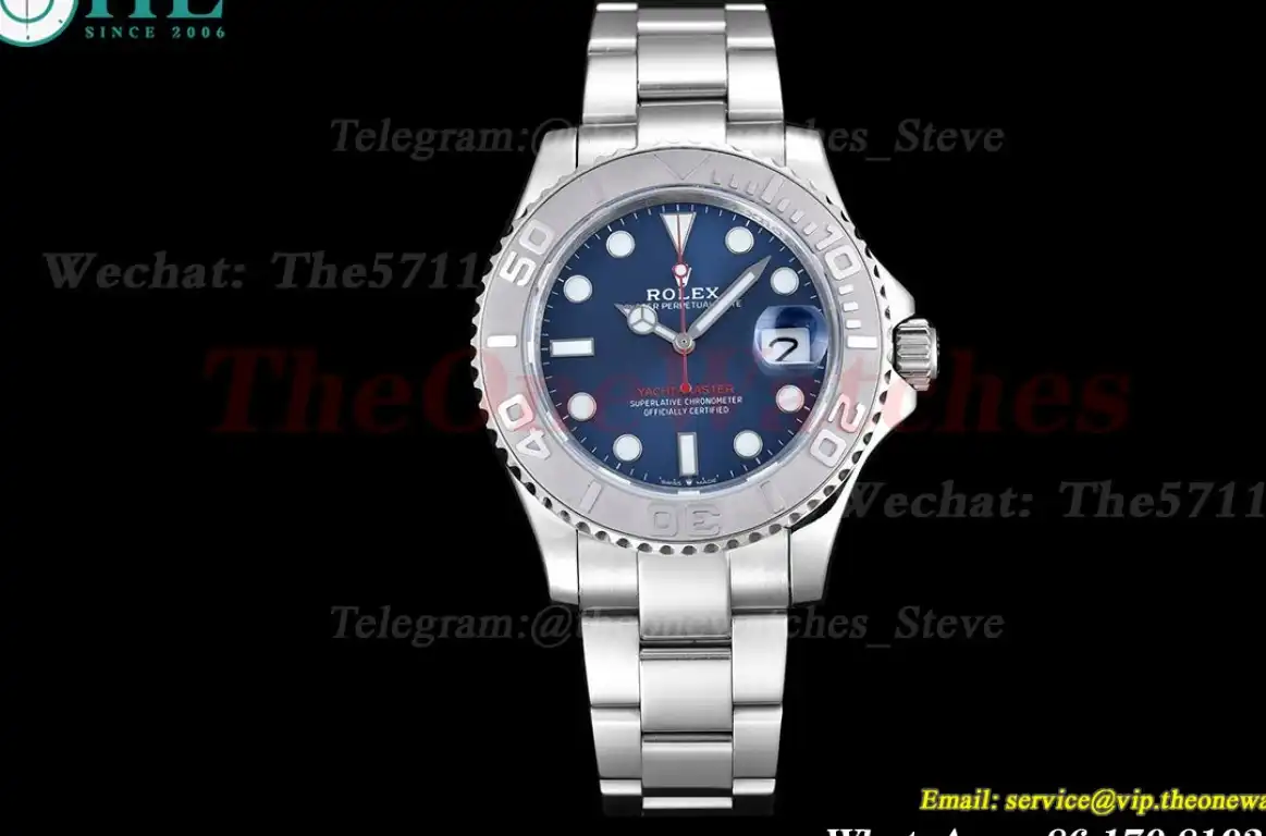 Yacht-Master 126622 40mm SS SS Blue Dot GDF MY8215